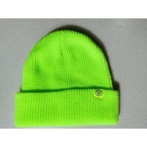 American Eagle Unisex Neon Green Beanie One Size Fits Most